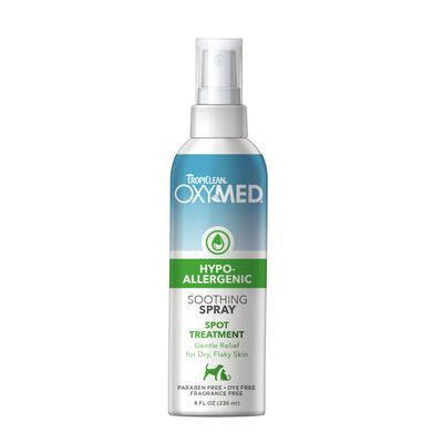 Tropiclean OxyMed Soothing Spray - Hypoallergenic, 8oz
