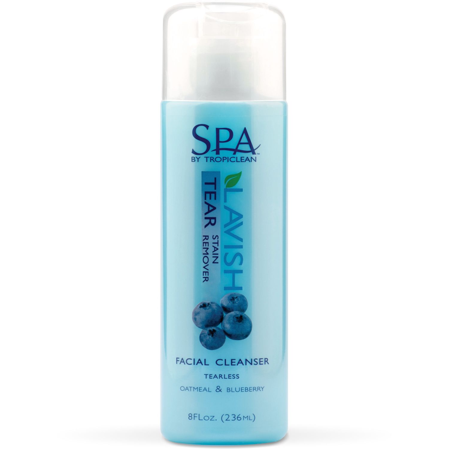 Tropiclean Spa Facial Scrub, Blueberry Vanilla, 8oz