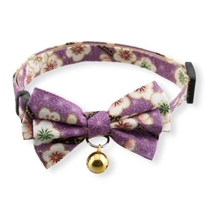 Necoichi Hanami Bow Tie Cat Collar
