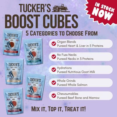 Tucker&#39;s Raw Frozen Boost Cubes