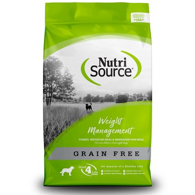 Nutrisource Grain Free Weight Management, Turkey &amp; Fish
