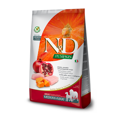 Farmina N&amp;D Pumpkin Adult: Chicken &amp; Pomegranate, Medium &amp; Maxi