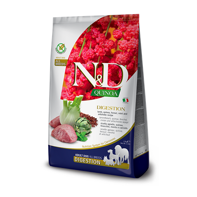 Farmina N&amp;D Quinoa Adult: Digestion, Lamb *