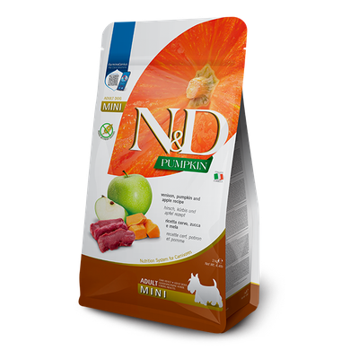 Farmina N&amp;D Pumpkin Adult: Venison &amp; Apple, Mini