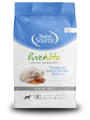 Pure Vita Limited Ingredient Dog - Turkey &amp; Sweet Potato