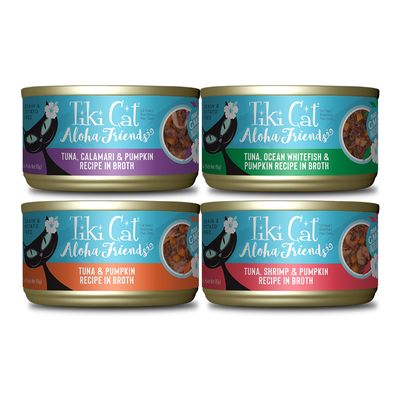 Tiki Cat Aloha Friends Can, 3oz