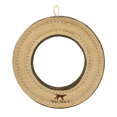 Tall Tails Leather &amp; Wool Ring, 7&quot;
