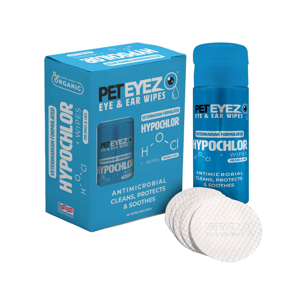 PetEyez Hypochlor Wipes, 4oz/60ct