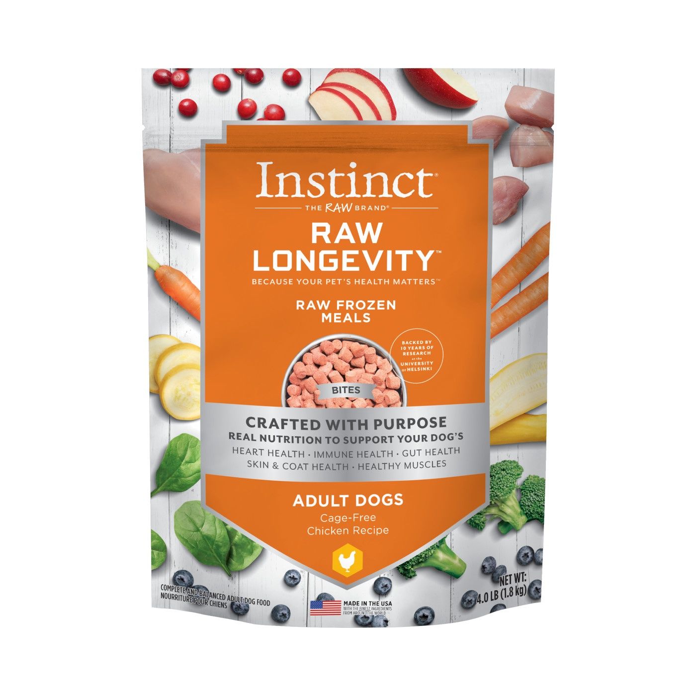 Instinct Longevity RAW - Chicken, 4lb