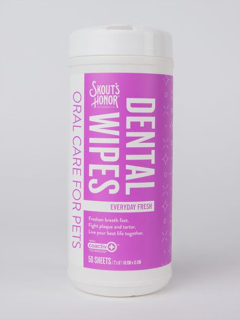 Skout&#39;s Honor Dental Wipes, 50ct