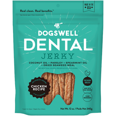 Dogswell Dental Chicken Jerky, 12oz