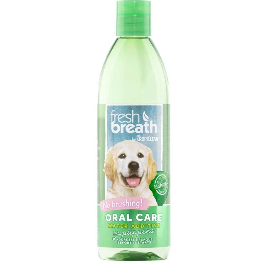 Tropiclean Fresh Breath - Oral Care Water Additive, 16oz (PUPPY)