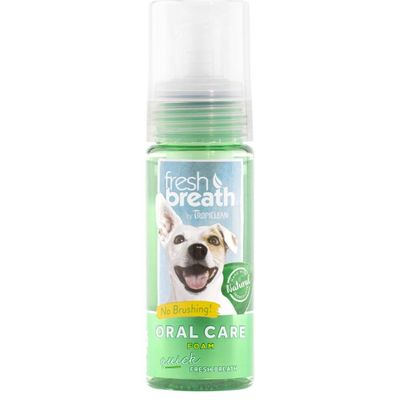 Tropiclean Fresh Breath - Oral Care Foam, 4.5oz