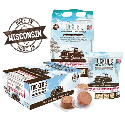 Tucker&#39;s Raw Frozen, Pork, Beef &amp; Pumpkin