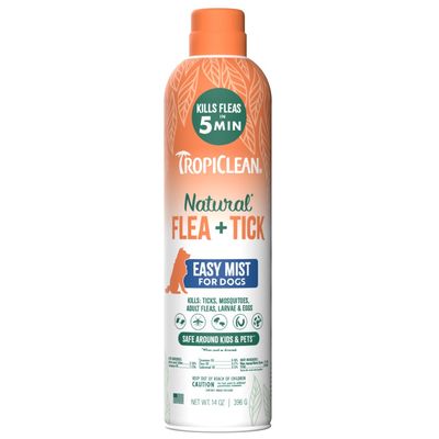 Tropiclean Natural Flea &amp; Tick Easy Mist Spray