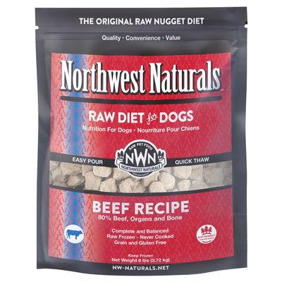 NWN Raw Frozen Nuggets - Beef