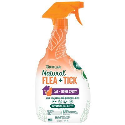 TropiClean Natural Flea &amp; Tick Home &amp; Cat Spray