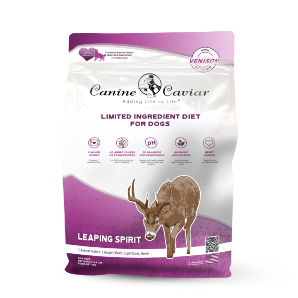 Canine Caviar Leaping Spirit - Venison &amp; Pearl Millet, 4.4lb