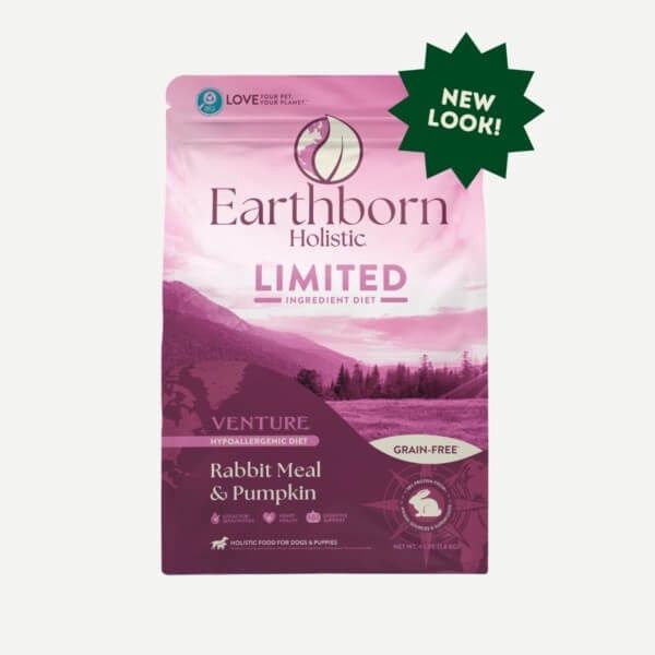 Earthborn Holistic Limited Ingredient Diet, Venture - Rabbit &amp; Pumpkin