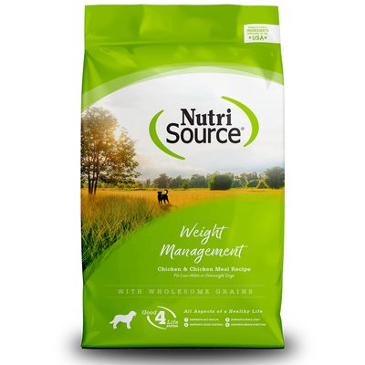 Nutrisource Weight Management, Chicken &amp; Rice