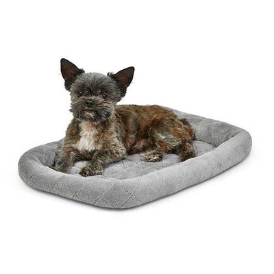MW Deluxe Diamond Stitch Bed, Gray