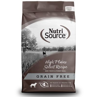 Nutrisource Grain Free, High Plains Select