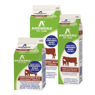 Answers Additional - Fermented Raw Cow Milk Kefir