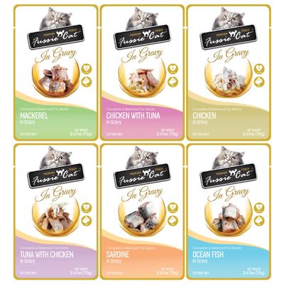 Fussie Cat Premium Gravy Pouch, 2.47oz