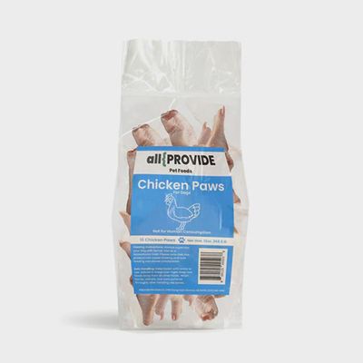All Provide Chicken Paws, 10pk
