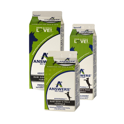 Answers Additional - Fermented Raw Goat Milk