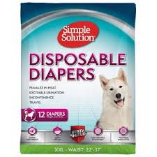 Simple Solution Disposable Diaper, 12pk