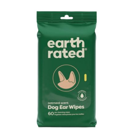 Earth Rated Ear Wipes, 60ct