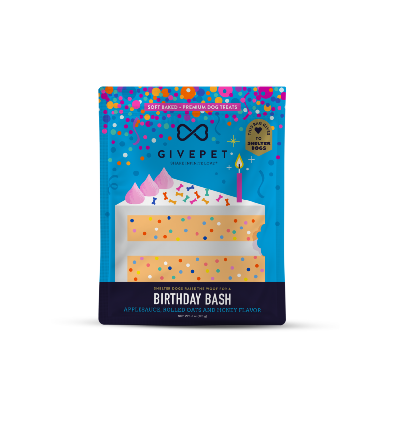 GivePet Soft Chews - Birthday Bash, 6oz