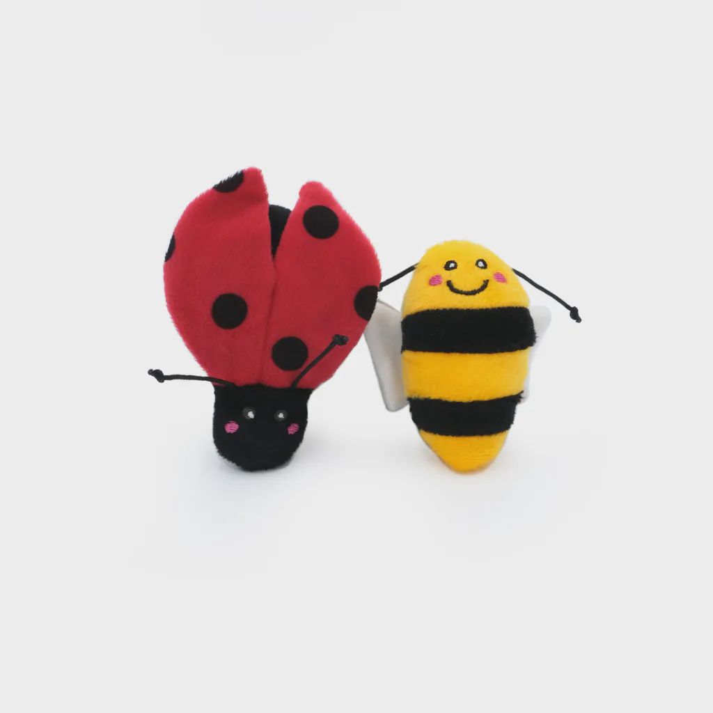 ZippyClaws 2pk – Ladybug and Bee