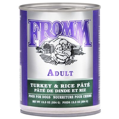 Fromm Classic Dog Pâté - Turkey &amp; Rice, 12.5oz