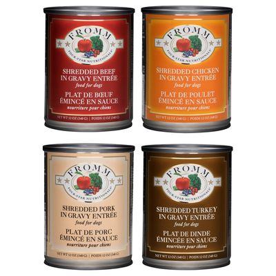 Fromm Four-Star Dog Shredded Entree, 12oz