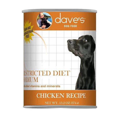 Dave&#39;s Restricted Diet Sodium - Chicken, 13oz