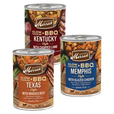 Merrick Slow-Cooked BBQ Can, 12.7oz