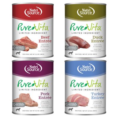 Pure Vita LID Dog Entree, 12.3oz