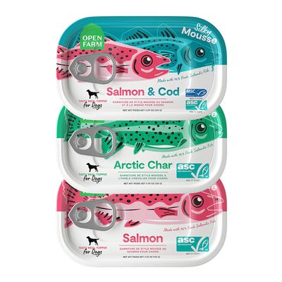 Open Farm Dog Fish Toppers, 4.59oz