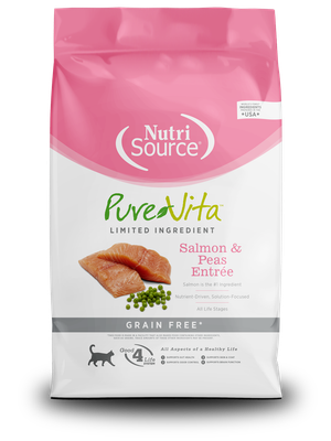 Pure Vita Limited Ingredient Cat - Salmon &amp; Peas