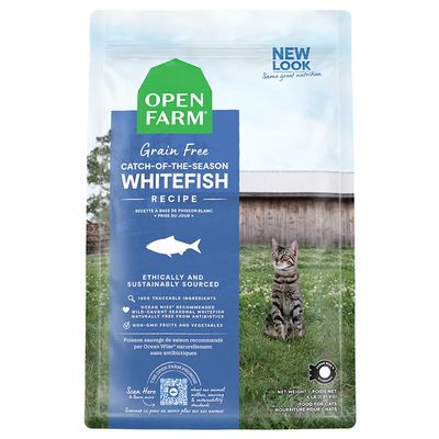 Open Farm Cat Grain Free, Catch of the Season Whitefish