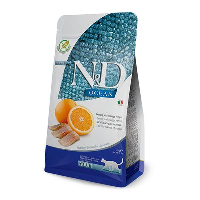 Farmina Cat N&amp;D Ocean Adult: Herring &amp; Orange