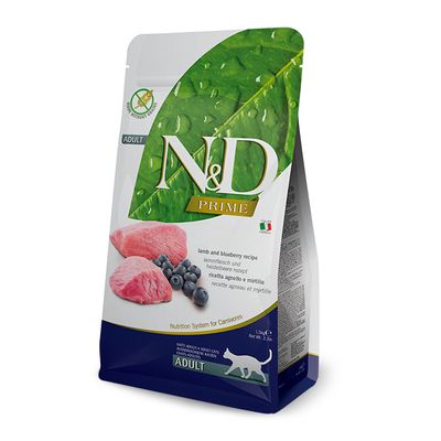 Farmina Cat N&amp;D Prime Adult: Lamb &amp; Blueberry