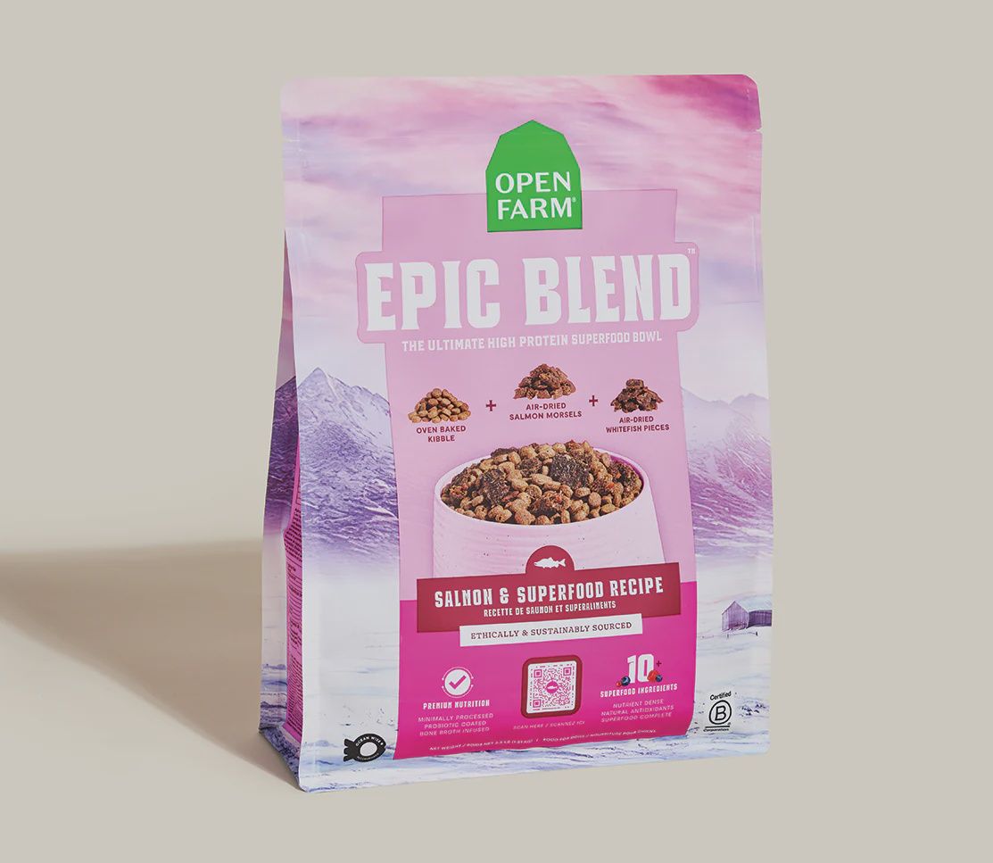 Open Farm Epic Blend Salmon &amp; Superfood Recipe, Size: 3.5lb