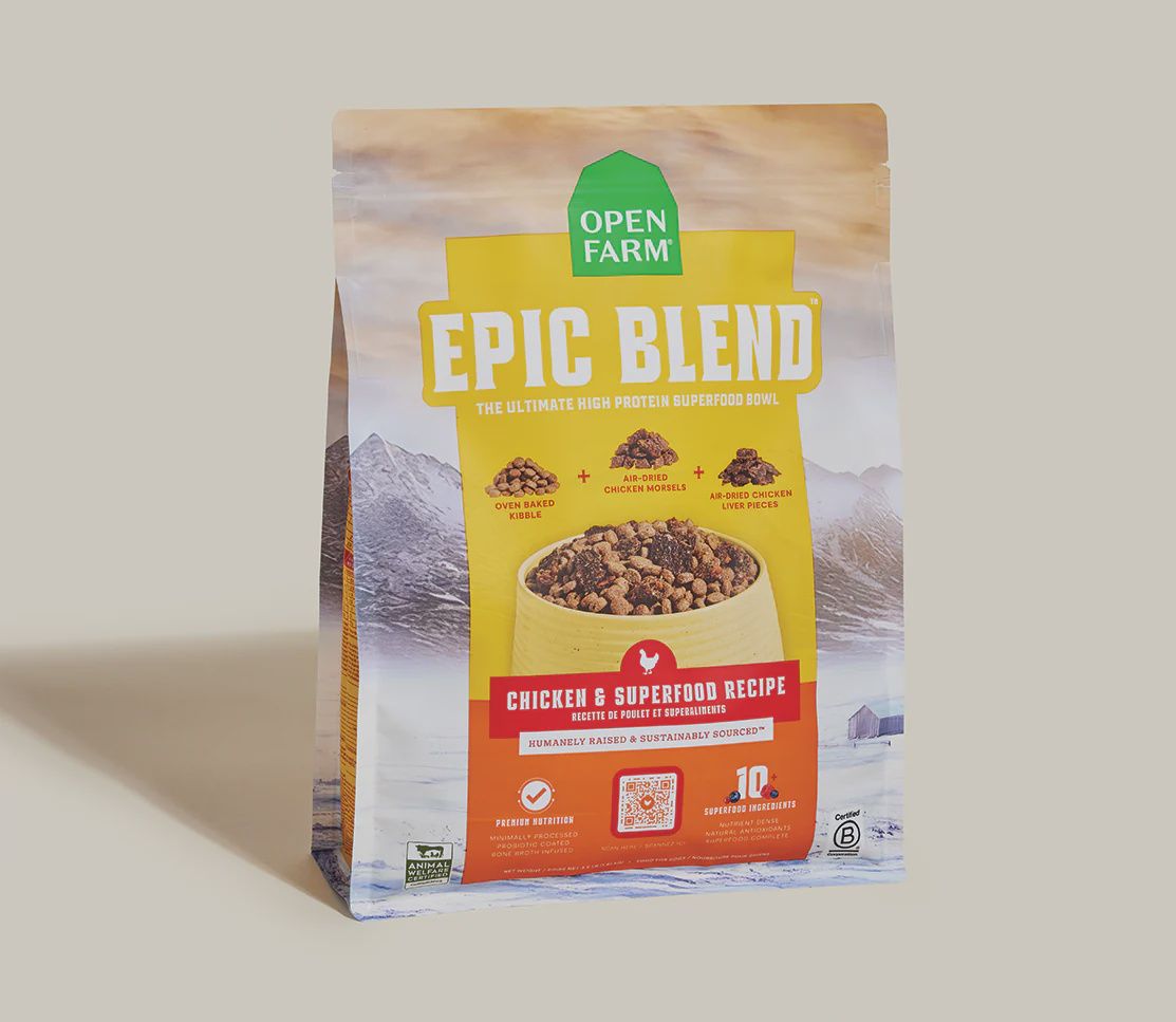 Open Farm Epic Blend Chicken &amp; Superfood Dry Dog Food, Size: 3.5lb