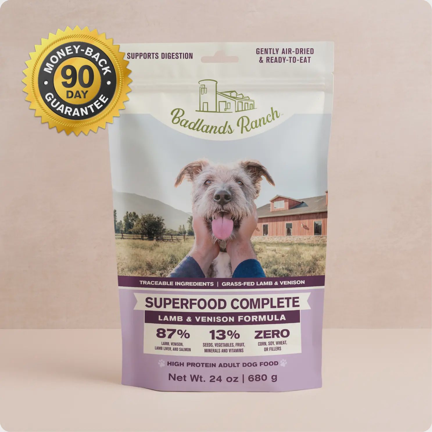 Badlands Ranch Superfood Complete - Lamb &amp; Venison, Size: 11oz