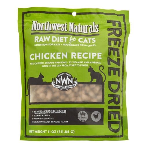 NWN Freeze Dried Cat Food - Chicken, 11oz