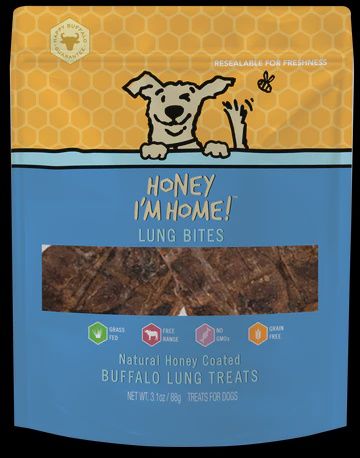 Honey I&#39;m Home - Honey Coated Lung Bites, 3.1oz