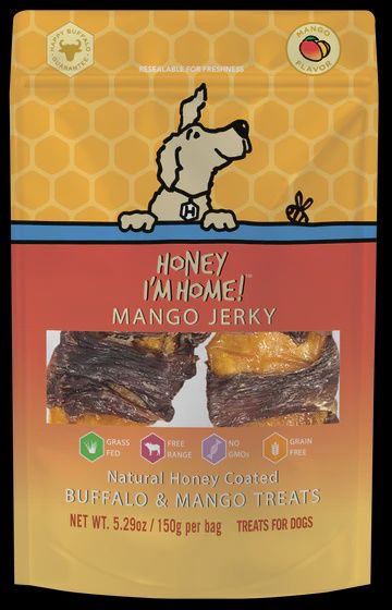 Honey I&#39;m Home - Honey Coated Mango Jerky, 5.29oz